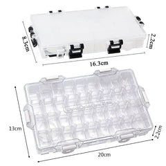 24/36 Grids Watercolor Moisturizing Painting Palette Leakproof Paint Palette Storage Box Stationery Drawing Supplies