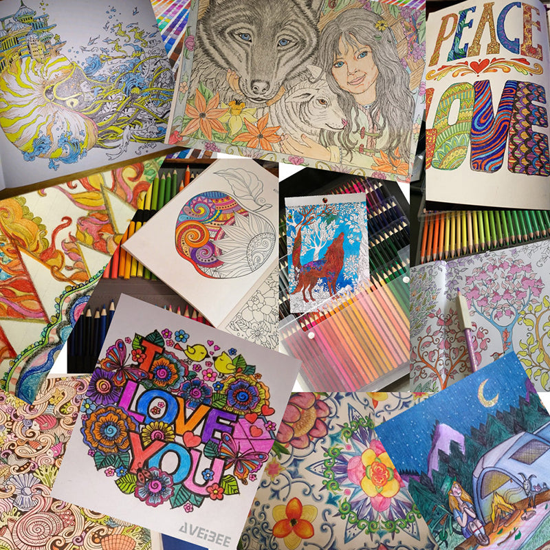 Multicolor Oil Color Pencils Colored Wood Sketching Pencil Wood Professional Watercolor Pencil Soft Watercolor Pencil For School Draw Sketch Art Supplies