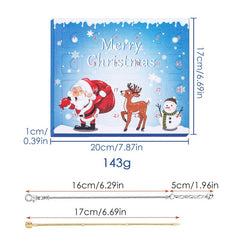 Christmas Countdown Advent Calendar DIY Charm Bracelet Necklace Jewelry Making Kit