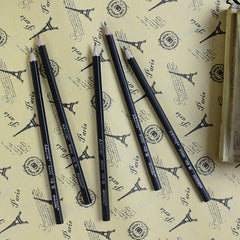 50 Pcs Log Writing HB Sketch Pencil Set