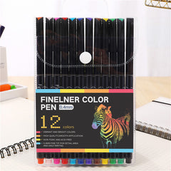 12/24/36/48/60/100 Gel Pen Colorful Neutral Permanent Fineliner Pens For School Office Art Marker Pen Set Ink Markers Pen