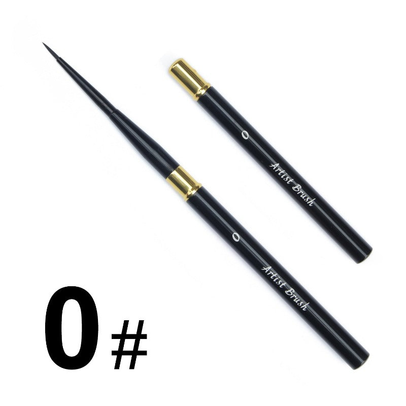 Nylon Hair Watercolor Brush Portable Travel Carry-on Brush Set Art Painting Professional Supplies