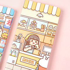 Cute Little Mochi Kawaii Cartoon Series Weekly Plan