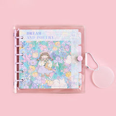 New Loose Leaf PVC Square Notebook