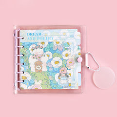 New Loose Leaf PVC Square Notebook