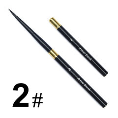 Nylon Hair Watercolor Brush Portable Travel Carry-on Brush Set Art Painting Professional Supplies