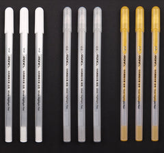 0.8mm Ink Gel Pen Set Sketch Painting Pen Set Highlighter Set for Student Stationery Drawing Art Writing School Supplies Art Hand-painted Anime Design Hook Line Pen School Stationery Supplies