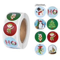 500pcs/roll 2.5cm Sealing Label Sticker Gifts Box Labels Decorations