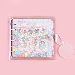 New Loose Leaf PVC Square Notebook