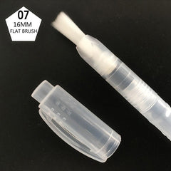 1/3/6pcs Refillable Paint Brush Water Color Brush Soft Watercolor Brush Ink Pen for Painting Calligraph Drawing Art Supplies