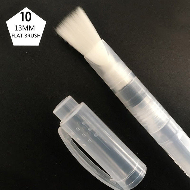 1/3/6pcs Refillable Paint Brush Water Color Brush Soft Watercolor Brush Ink Pen for Painting Calligraph Drawing Art Supplies