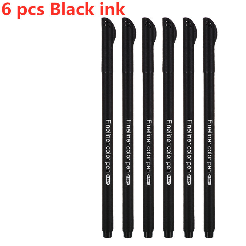 12/24/36/48/60/100 Gel Pen Colorful Neutral Permanent Fineliner Pens For School Office Art Marker Pen Set Ink Markers Pen