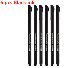 12/24/36/48/60/100 Gel Pen Colorful Neutral Permanent Fineliner Pens For School Office Art Marker Pen Set Ink Markers Pen