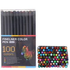 12/24/36/48/60/100 Gel Pen Colorful Neutral Permanent Fineliner Pens For School Office Art Marker Pen Set Ink Markers Pen