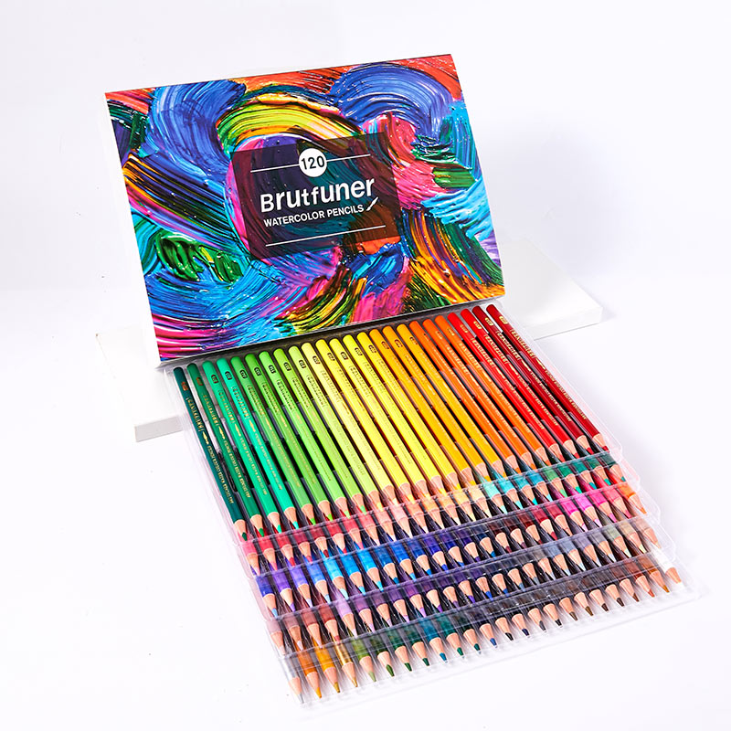 Multicolors Watercolor Drawing Set Colored Pencils Artist Painting Sketching Wood Color Pencil School Art Supplies