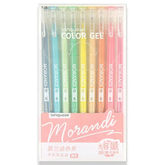 0.5mm Morandi Neutral Color Pen Set 9pcs/pack Morandi Color Student Markers