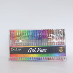 100 Colors Gel Pen Set Drawing Watercolor Pen