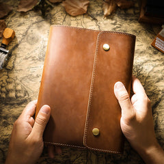 Genuine Leather Journal Handmade Planner Sketch Book Notebook