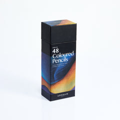 Wooden Oily Colored Pencils Set Coloring Colorful Art Supplies