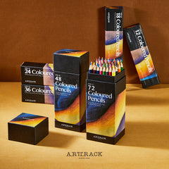 Wooden Oily Colored Pencils Set Coloring Colorful Art Supplies