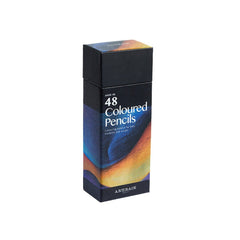 Wooden Oily Colored Pencils Set Coloring Colorful Art Supplies