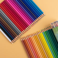 Oil Color Pencil Set With Paper Tube Professional Art Painting Colored Pencil Kit