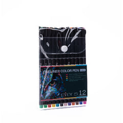 0.4mm Sketch Fine Line Art Marker Fineliner Color Pen Set