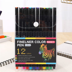 0.4mm Sketch Fine Line Art Marker Fineliner Color Pen Set