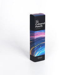 12/24/36/48/72 Colors Oily Colored Pencils Hexagon Wooden Handle Set