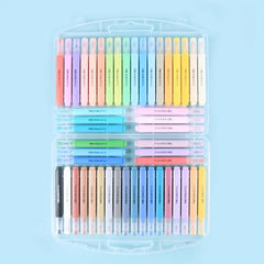 Acrylic Color Marker Set Macaroon Colors Washable Pen Water-based Soft Tip