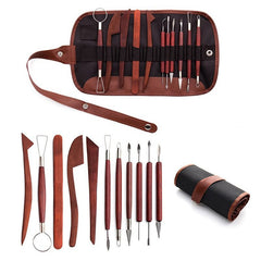 12pcs Clays Carving Tool Teenagers Children Polymer Clay Sculpture Set