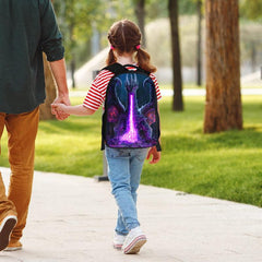 15.7 Inches Kids Dragon Backpack  Kindergarten Elementary School Book Bag