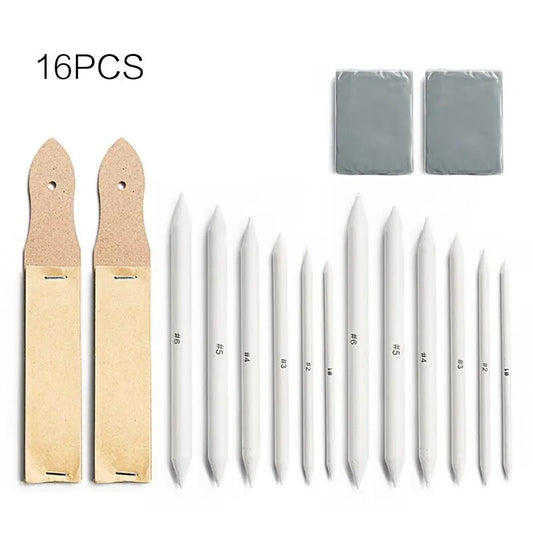 Double Head Art Drawing Tool Blending Stumps Paper Stumps Art Drawing Stumps Set