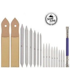 Double Head Art Drawing Tool Blending Stumps Paper Stumps Art Drawing Stumps Set