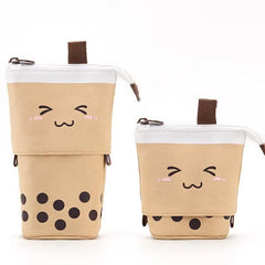 1Pc Fashion Cute Retractable Pencil Case Telescopic Pen Bag Stationery Case