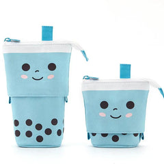 1Pc Fashion Cute Retractable Pencil Case Telescopic Pen Bag Stationery Case
