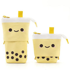 1Pc Fashion Cute Retractable Pencil Case Telescopic Pen Bag Stationery Case