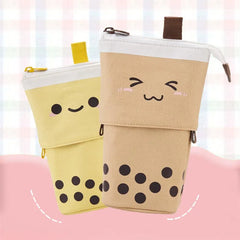1Pc Fashion Cute Retractable Pencil Case Telescopic Pen Bag Stationery Case