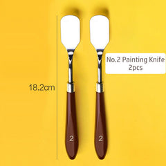 Stainless Steel Spatula Kit Arts Painting Tool Set