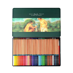 24/36/48/72/100/120 Colors Water Soluble Colored Pencils Set