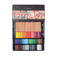 24/36/48/72/100/120 Colors Oil Color Pencil Set With Tin Box