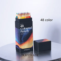 Oily Color Pencil Set Sketch Wood Colored Pencils Set