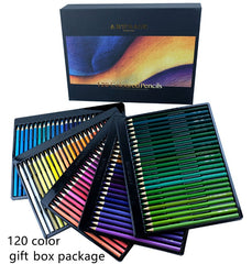 Oily Color Pencil Set Sketch Wood Colored Pencils Set