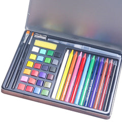 42pcs/Set Solid Watercolor Paint Set With Woodless water-soluble colored pencils