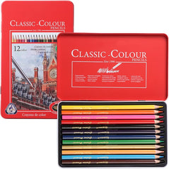 Oil Pencil Set Profressional Wooden Drawing Colored Pencils