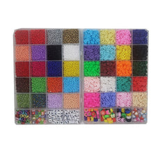 7200 Clay Beads Bracelet Making Kit Polymer Beads with Charms Gifts