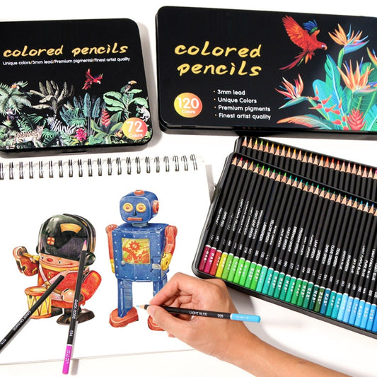 Professional Colored Pencils Set Non-toxic Oil Based Color Pencils Set