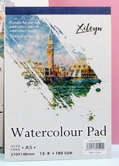A4/A5 Castle Series Watercolor Album 2pcs Set