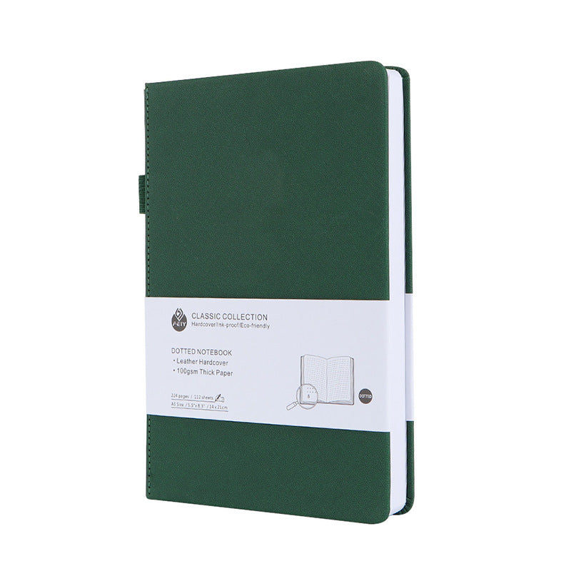 A5 Notebook Printed A5 Business Lined Journals Notebook PU Leather Hardcover Notebooks - honeylives