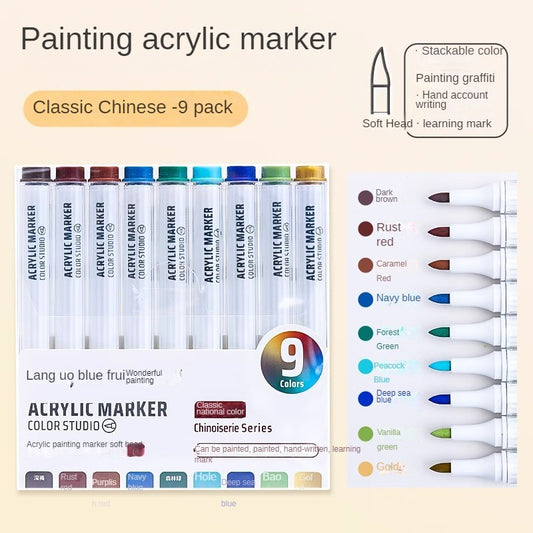 Acrylic Marker Drawing Graffit Art Supplies Color Markers Highlighters Stationery